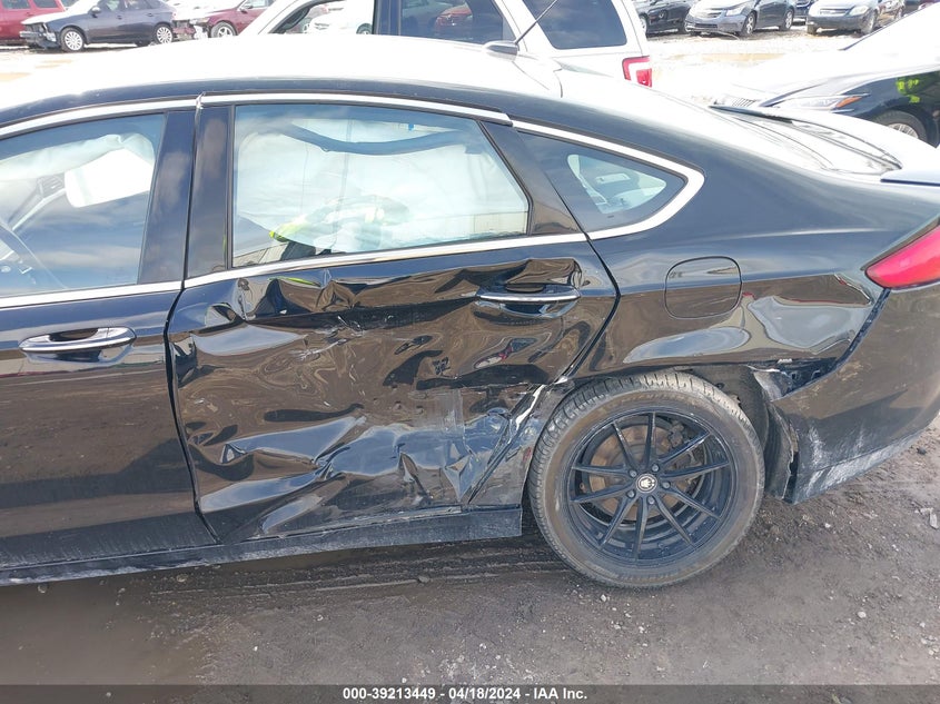 VIN 3FA6P0RU3JR249296 2018 FORD FUSION HYBRID TITANIUM