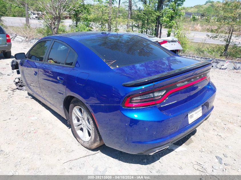 2022 Dodge Charger Sxt Rwd VIN: 2C3CDXBG6NH220089 Lot: 39213508