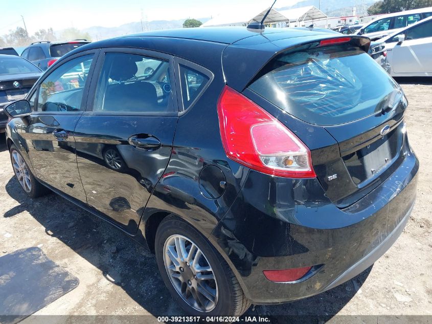 2017 Ford Fiesta Se VIN: 3FADP4EJ6HM170254 Lot: 39213517