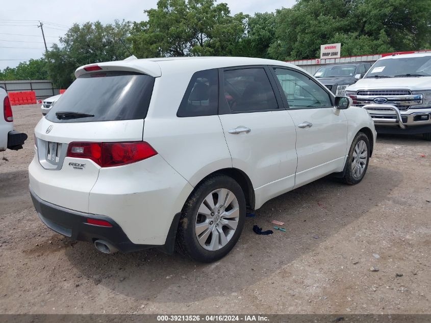 2010 Acura Rdx VIN: 5J8TB2H54AA002818 Lot: 39213526