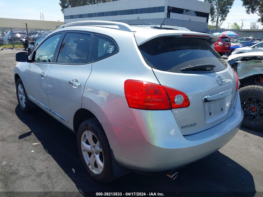 2011 Nissan Rogue Sv VIN: JN8AS5MT7BW150305 Lot: 39213533