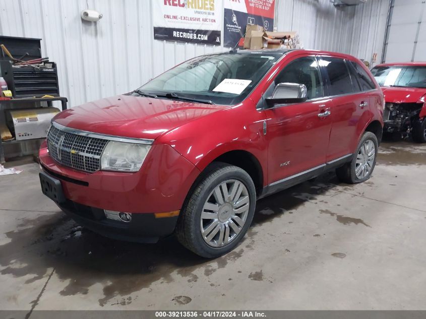 2010 Lincoln Mkx VIN: 2LMDJ8JC0ABJ21410 Lot: 39213536