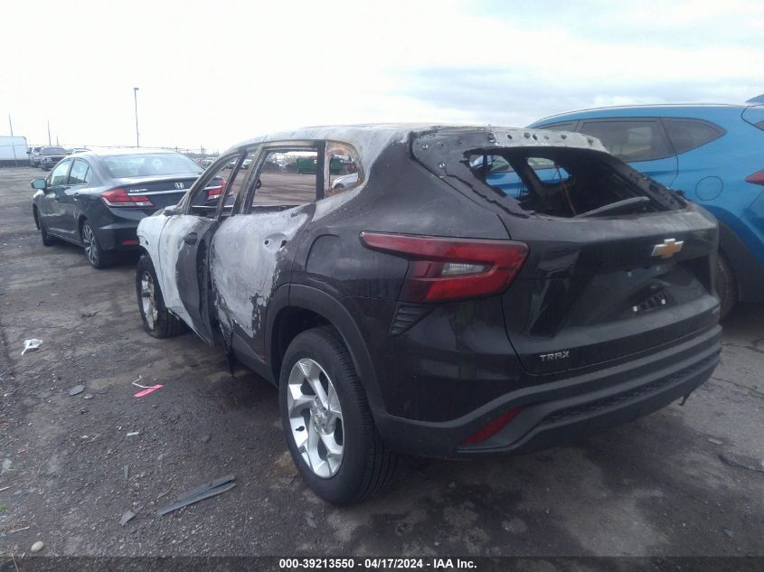 2024 Chevrolet Trax Fwd Sp VIN: KL77LFE24RC138250 Lot: 39213550
