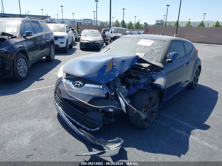 2017 Hyundai Veloster Value Edition VIN: KMHTC6AD1HU317049 Lot: 39213552