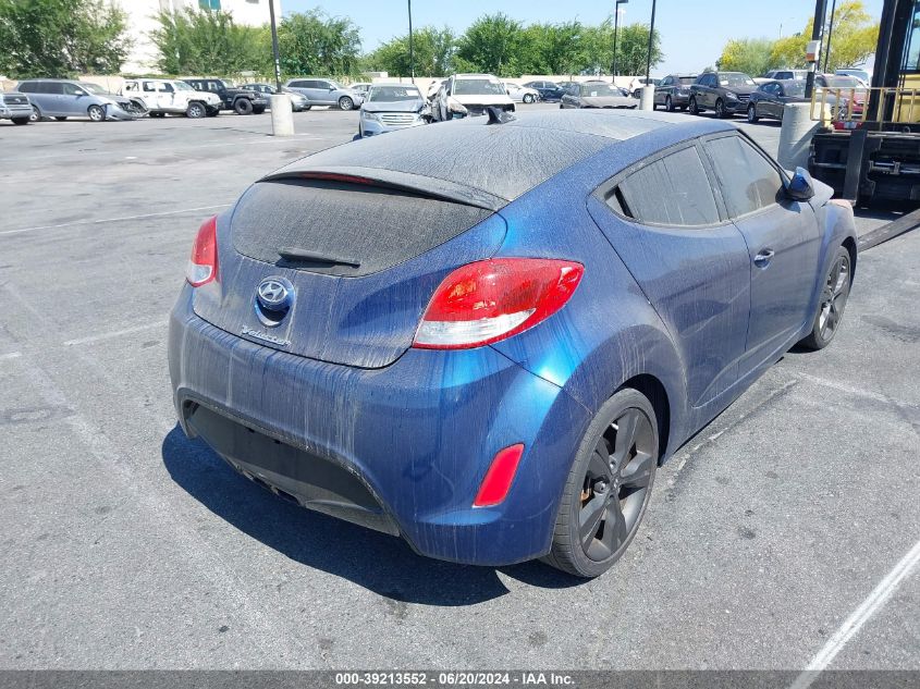 2017 Hyundai Veloster Value Edition VIN: KMHTC6AD1HU317049 Lot: 39213552