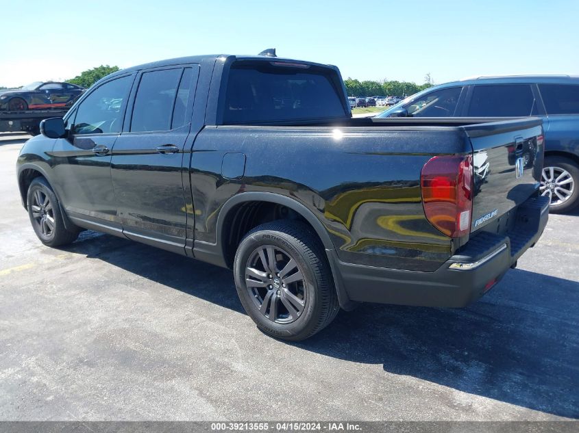 5FPYK3F10KB001837 | 2019 HONDA RIDGELINE