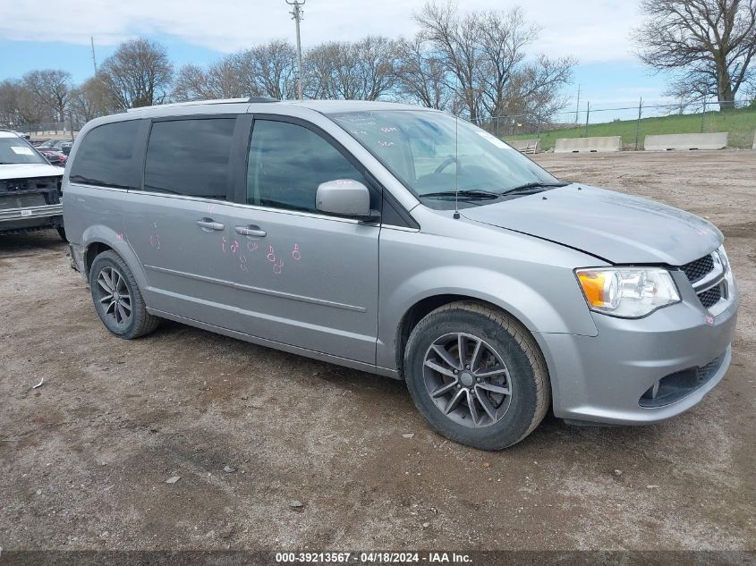 2017 Dodge Grand Caravan Sxt VIN: 2C4RDGCG9HR600062 Lot: 39213567