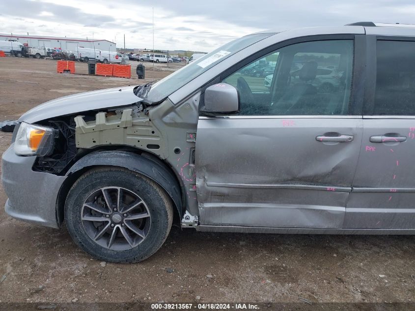 2017 Dodge Grand Caravan Sxt VIN: 2C4RDGCG9HR600062 Lot: 39213567