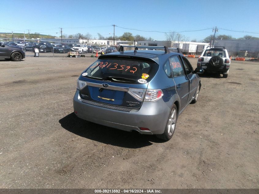 2008 Subaru Impreza Outback Sport VIN: JF1GH63628H806709 Lot: 39213592