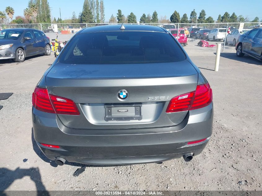 2014 BMW 535I VIN: WBA5B1C58ED481139 Lot: 39213594