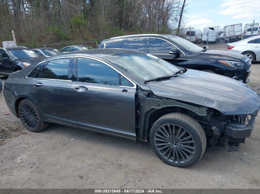 2017 Lincoln Mkz Reserve VIN: 3LN6L5F9XHR662406 Lot: 39213649