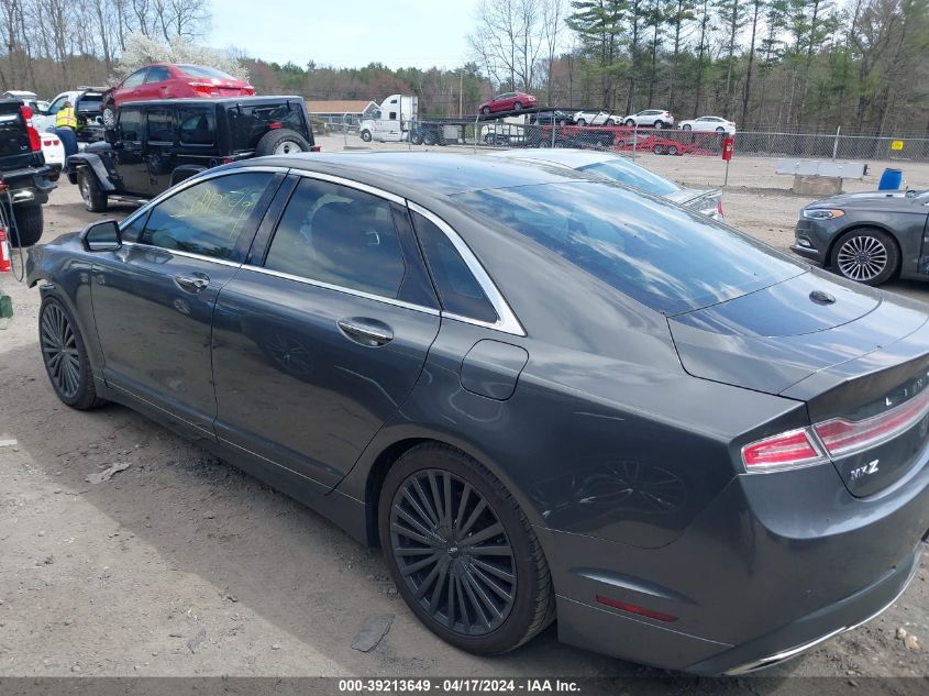 2017 Lincoln Mkz Reserve VIN: 3LN6L5F9XHR662406 Lot: 39213649