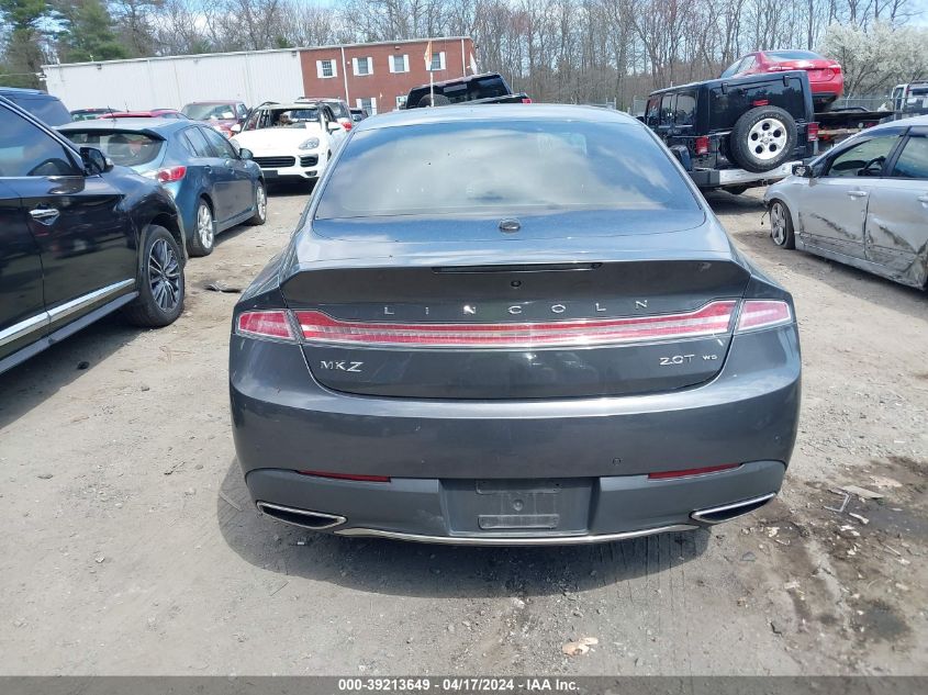 2017 Lincoln Mkz Reserve VIN: 3LN6L5F9XHR662406 Lot: 39213649