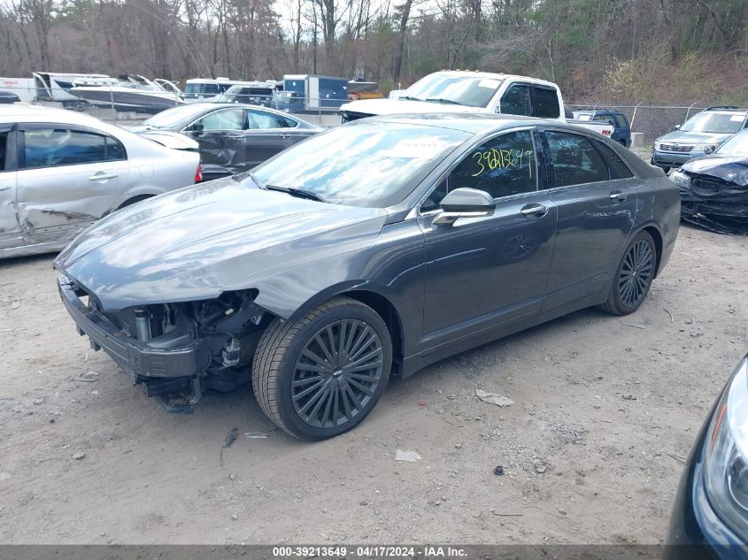 2017 Lincoln Mkz Reserve VIN: 3LN6L5F9XHR662406 Lot: 39213649