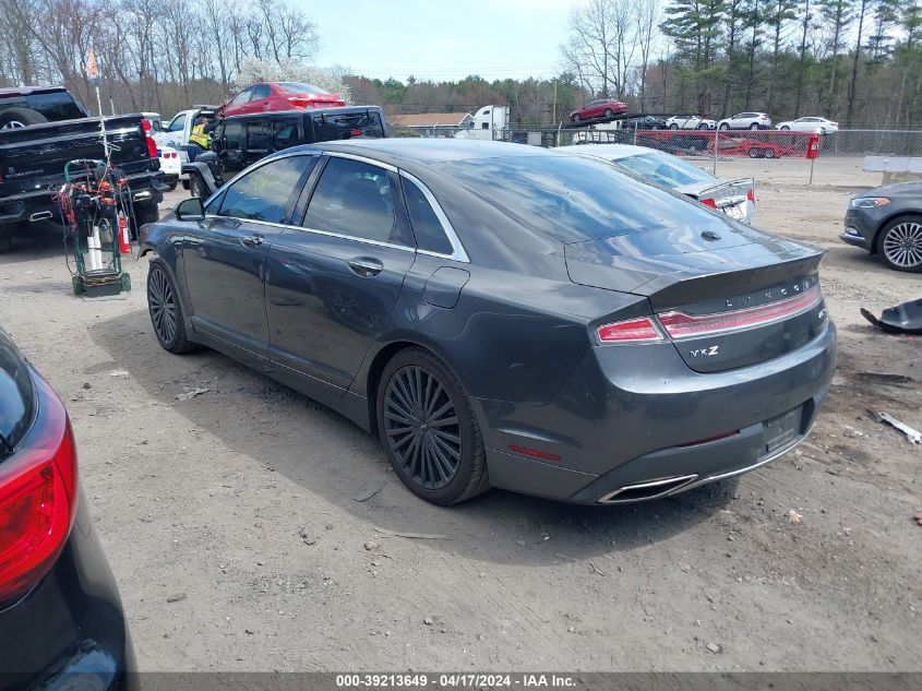 2017 Lincoln Mkz Reserve VIN: 3LN6L5F9XHR662406 Lot: 39213649