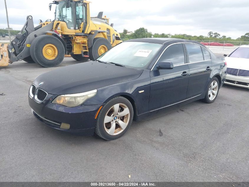 2008 BMW 528I VIN: WBANU53548CT19729 Lot: 49187574