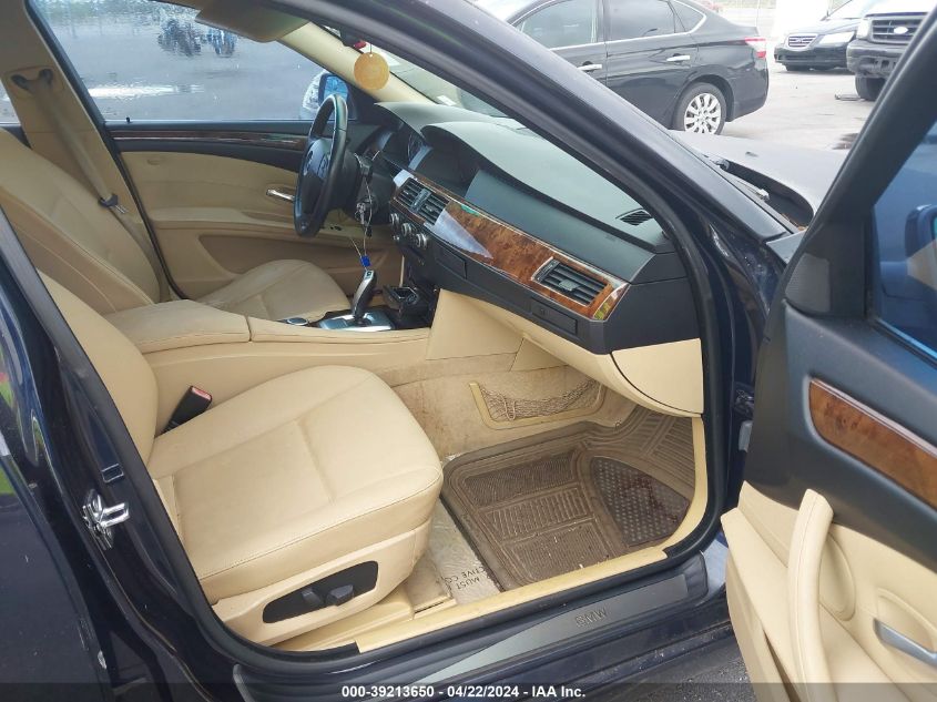 2008 BMW 528I VIN: WBANU53548CT19729 Lot: 49187574