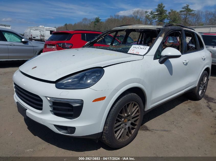 2018 Porsche Cayenne Platinum Edition VIN: WP1AA2A25JKA02327 Lot: 39213653