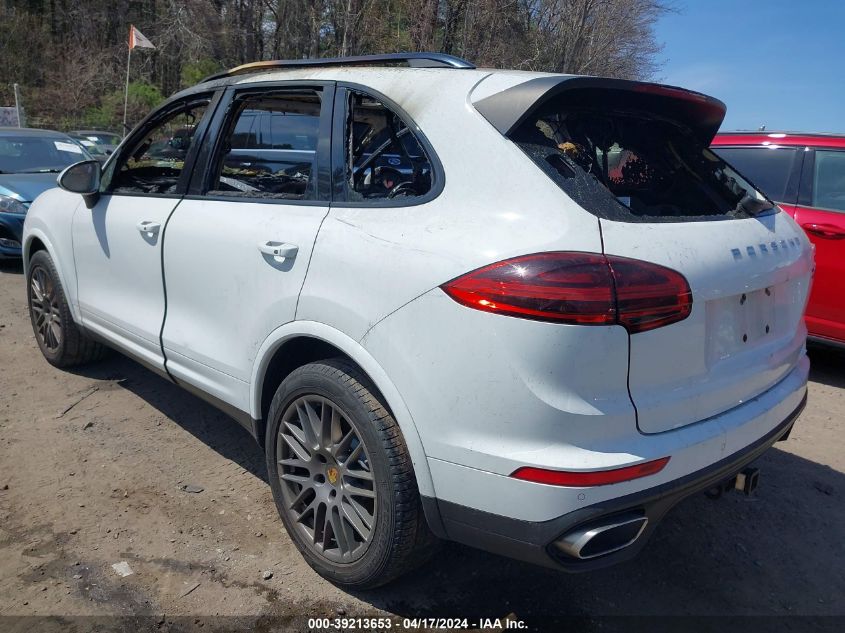 WP1AA2A25JKA02327 2018 Porsche Cayenne Platinum Edition