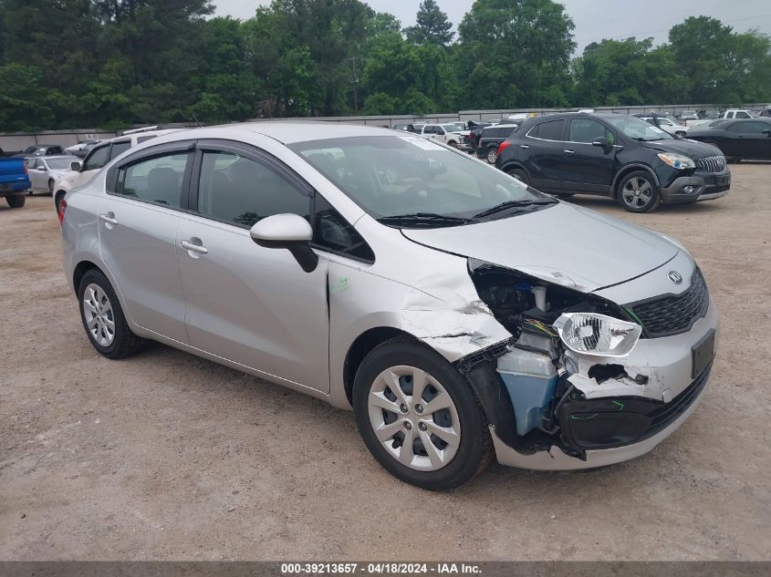 2015 Kia Rio Lx VIN: KNADM4A35F6515696 Lot: 39213657