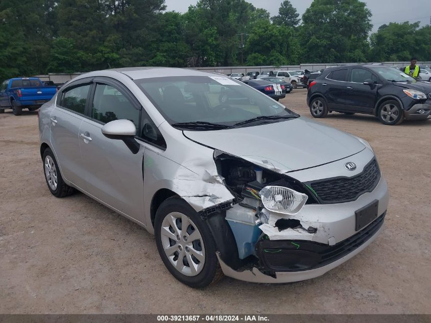 2015 Kia Rio Lx VIN: KNADM4A35F6515696 Lot: 39213657