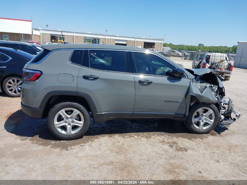 2023 Jeep Compass Sport 4X4 VIN: 3C4N31DZN73T55709 Lot: 39213661