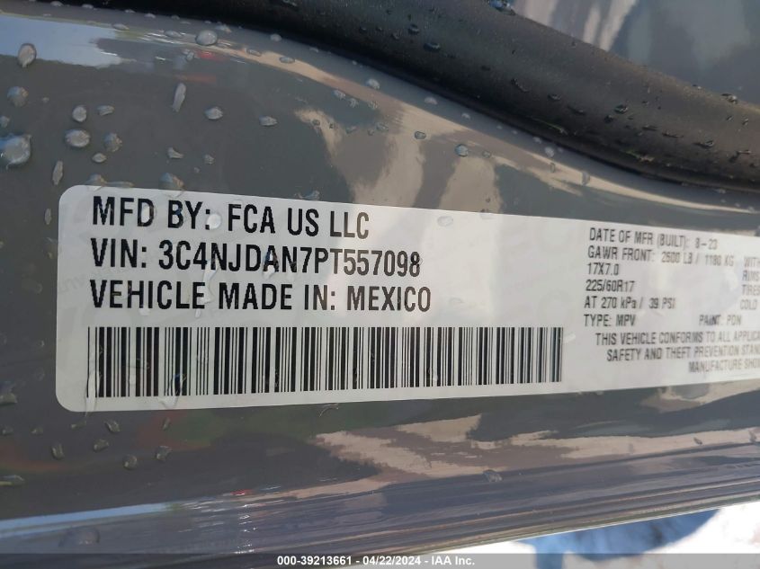 2023 JEEP COMPASS - 3C4N31DZN73T55709