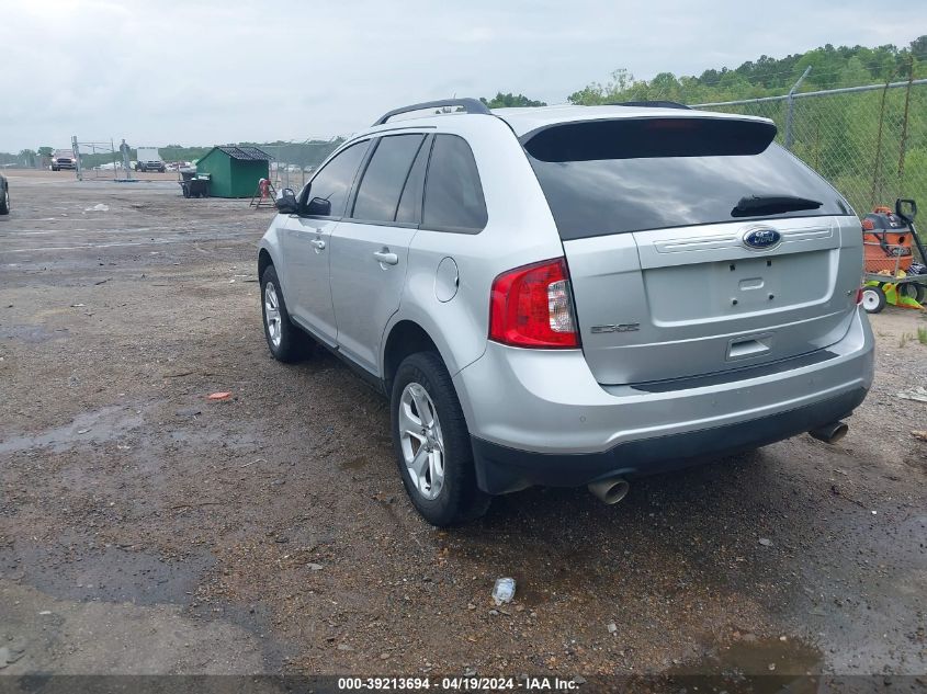 2014 Ford Edge Sel VIN: 2FMDK3JC6EBA96076 Lot: 39213694