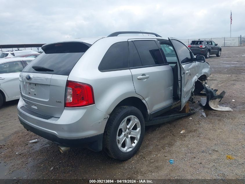 2014 Ford Edge Sel VIN: 2FMDK3JC6EBA96076 Lot: 39213694
