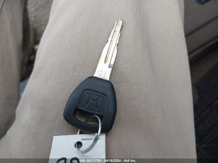 1999 Honda Accord Lx VIN: JHMCG5540XC007698 Lot: 39213700