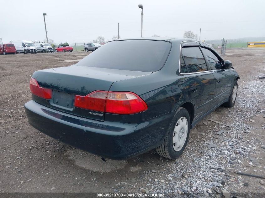 1999 Honda Accord Lx VIN: JHMCG5540XC007698 Lot: 39213700