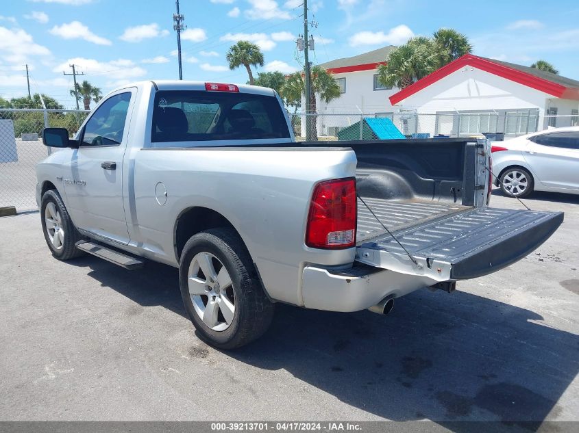 3C6JD6AT6CG279613 | 2012 RAM 1500