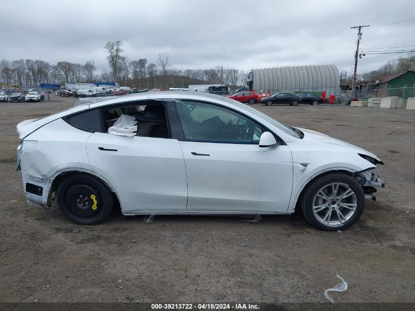 2020 Tesla Model Y Long Range Dual Motor All-Wheel Drive VIN: 5YJYGDEE6LF046500 Lot: 39213722