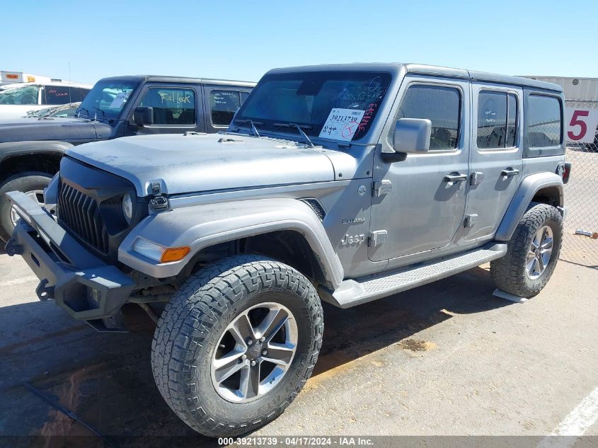 2019 Jeep Wrangler Unlimited Sport S 4X4 VIN: 1C4HJXDN3KW586062 Lot: 39213739