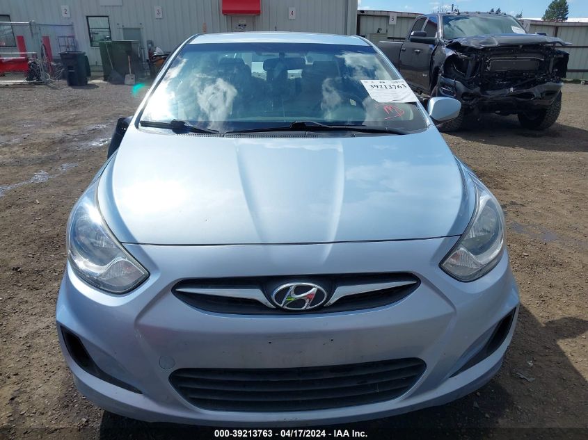 2014 Hyundai Accent Gls VIN: KMHCT4AE7EU696907 Lot: 39213763