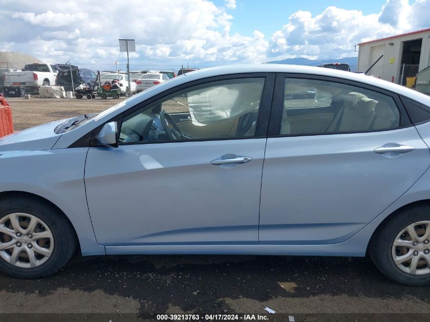 2014 Hyundai Accent Gls VIN: KMHCT4AE7EU696907 Lot: 39213763