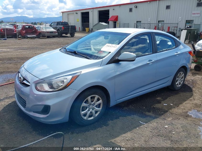 2014 Hyundai Accent Gls VIN: KMHCT4AE7EU696907 Lot: 39213763