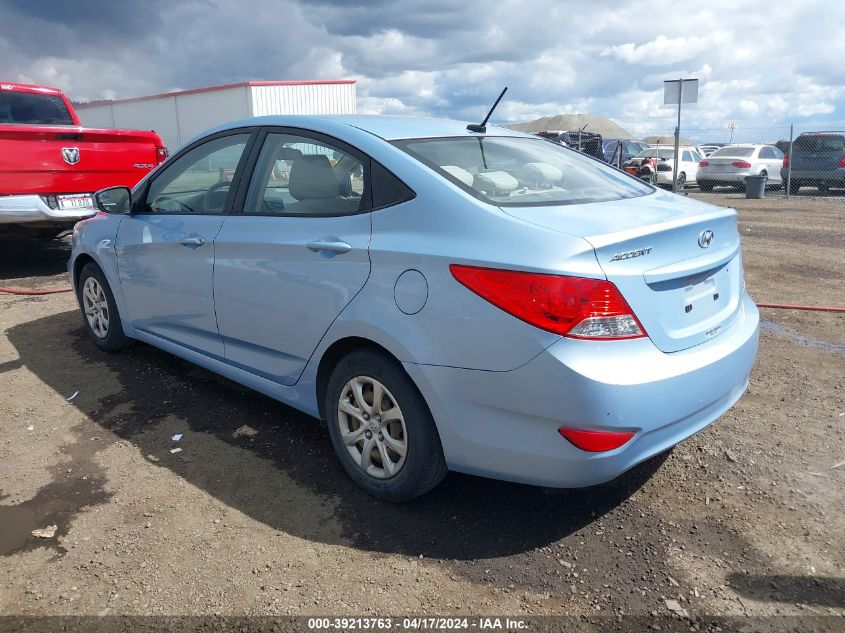 2014 Hyundai Accent Gls VIN: KMHCT4AE7EU696907 Lot: 39213763