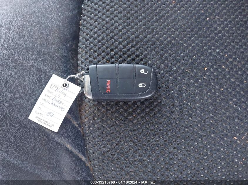 2019 Dodge Journey Crossroad VIN: 3C4PDCGG3KT841291 Lot: 39213769