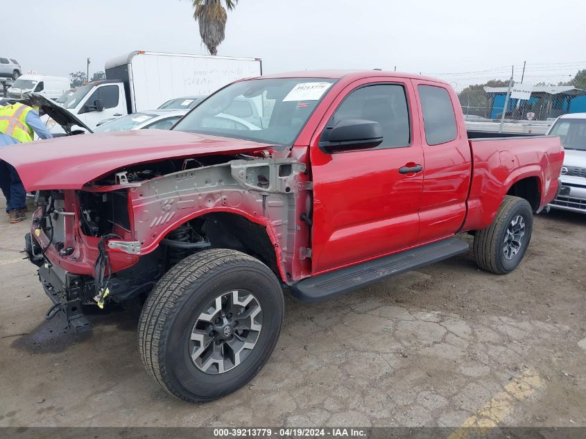 2023 Toyota Tacoma Sr VIN: 3TYRX5GN9PT072991 Lot: 39213779