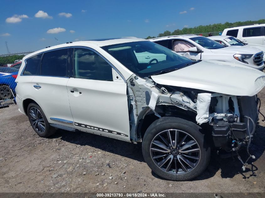 2019 Infiniti Qx60 Luxe VIN: 5N1DL0MM6KC510078 Lot: 39213793