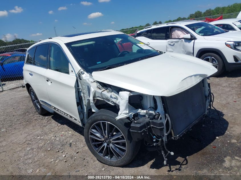 2019 Infiniti Qx60 Luxe VIN: 5N1DL0MM6KC510078 Lot: 39213793