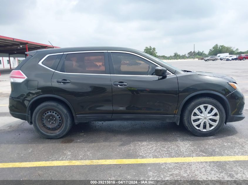 2016 Nissan Rogue S VIN: 5N1AT2MTXGC760761 Lot: 39213818