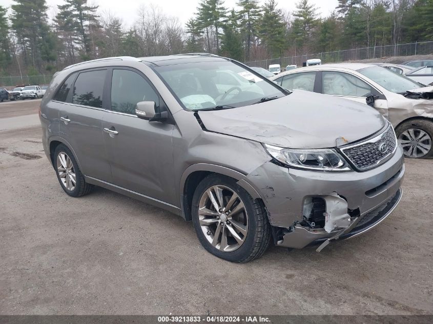 2014 Kia Sorento Limited V6 VIN: 5XYKWDA71EG457217 Lot: 49564204