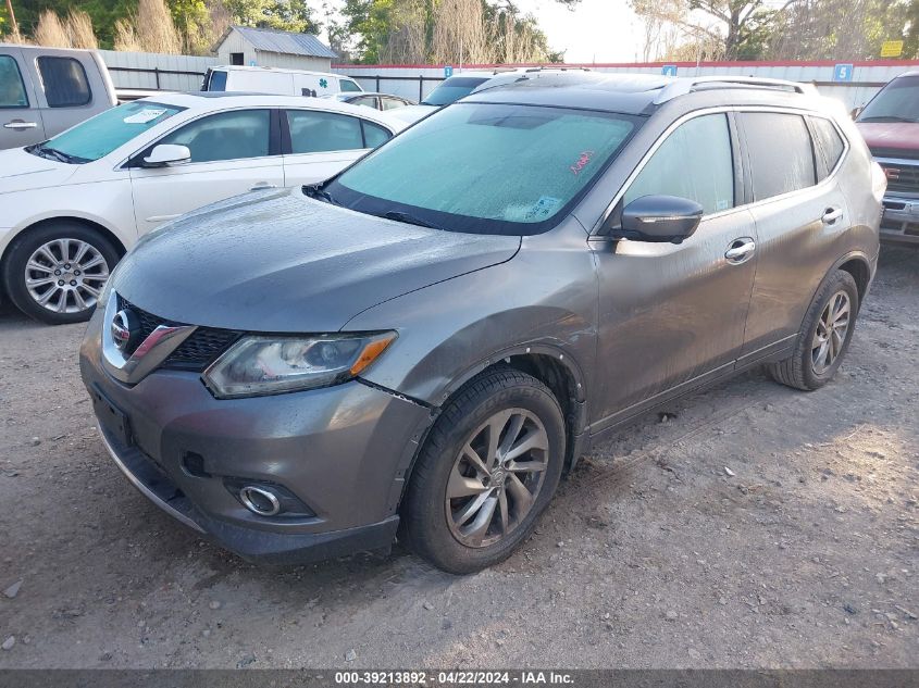 2014 Nissan Rogue Sl VIN: 5N1AT2MT0EC780658 Lot: 50183114