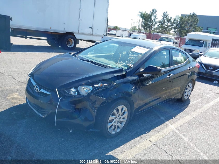 2012 Hyundai Elantra Gls (Ulsan Plant) VIN: KMHDH4AE0CU370367 Lot: 39213913