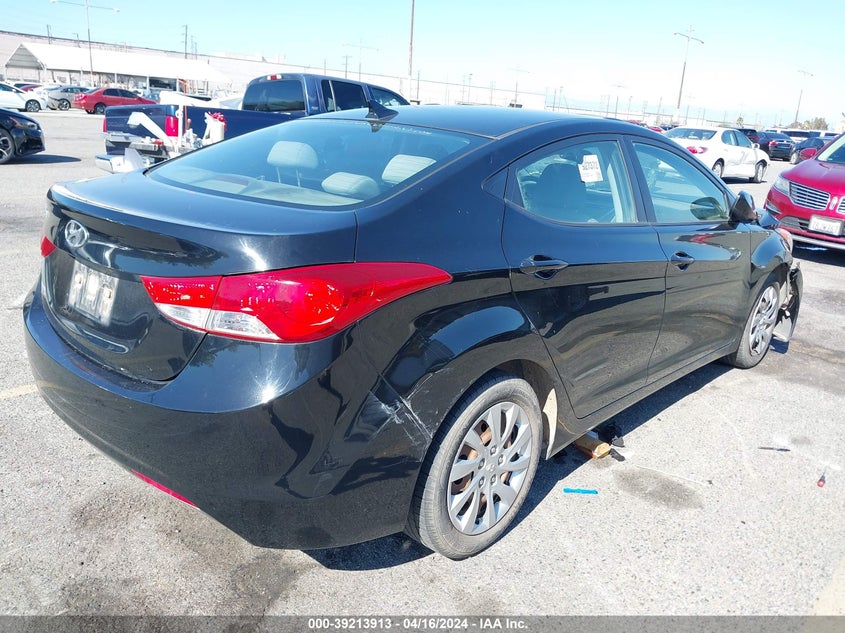 2012 Hyundai Elantra Gls (Ulsan Plant) VIN: KMHDH4AE0CU370367 Lot: 39213913