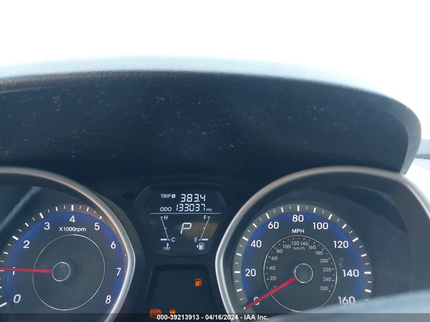 2012 Hyundai Elantra Gls (Ulsan Plant) VIN: KMHDH4AE0CU370367 Lot: 39213913