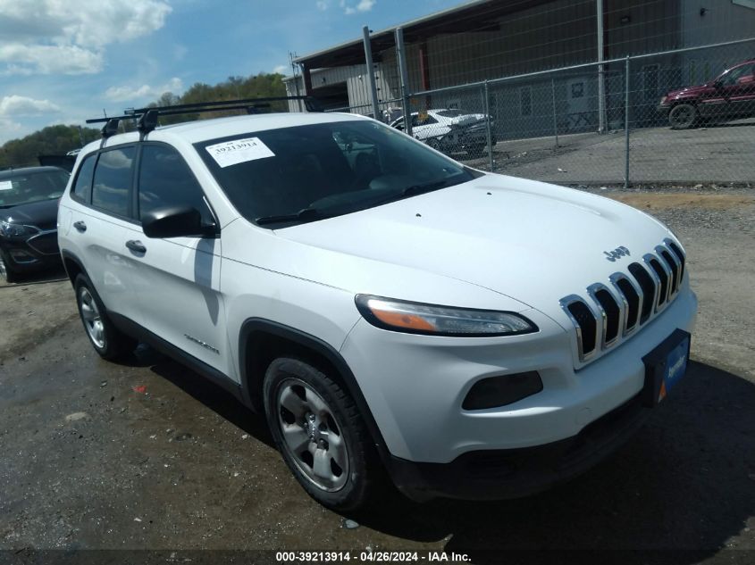 2014 Jeep Cherokee Sport VIN: 1C4PJLAB2EW288587 Lot: 39213914