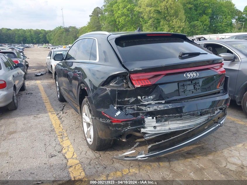 2019 Audi Q8 55 Premium VIN: WA1AVAF10KD030018 Lot: 39213923